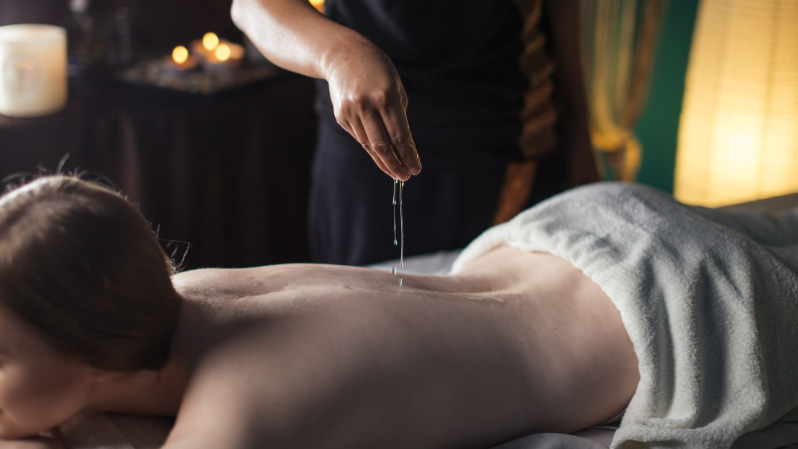 Abhyanga masaż Bydgoszcz. Gabinet Masażu Pod Blankami.