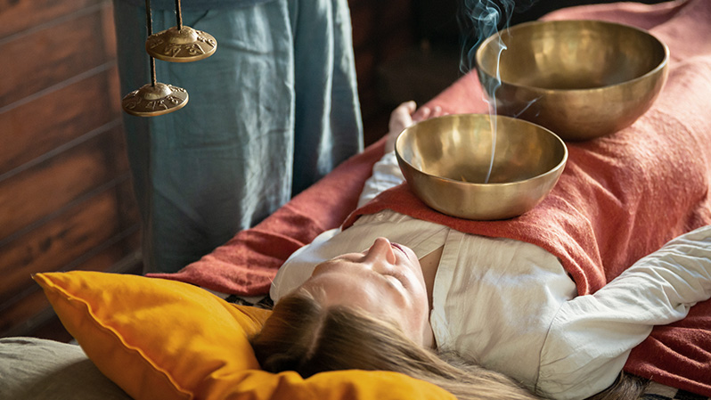 Ceremonia z dźwiękami masaż Bydgoszcz. Gabinet Masażu Pod Blankami.